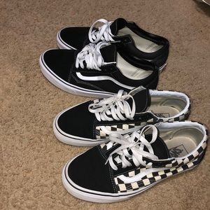 VANS (2 pair for $70)